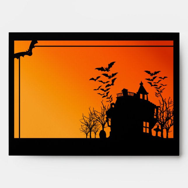 Happy Halloween Envelope (Front)