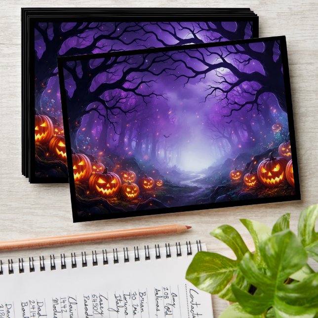 Happy Halloween Envelope (Stacked)