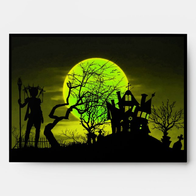 Happy Halloween Envelope (Front)