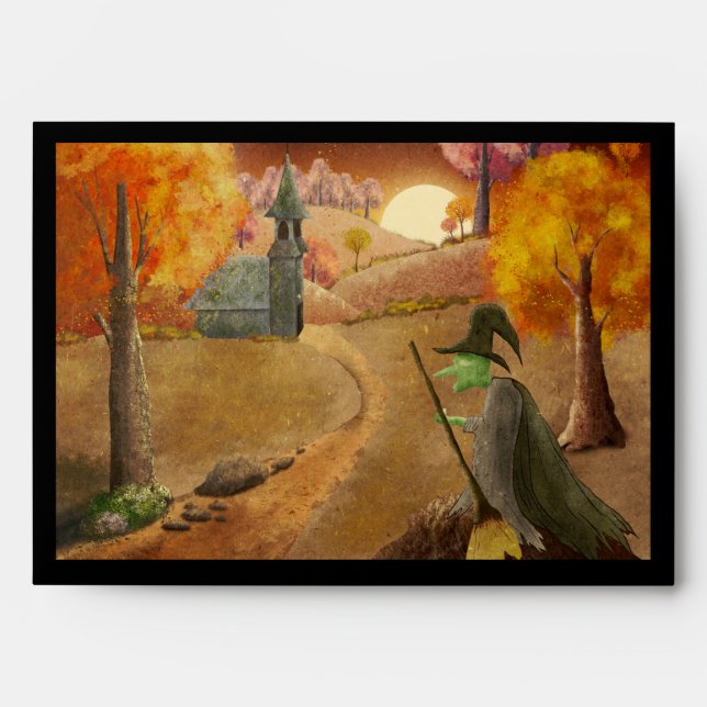 Happy Halloween Envelope (Front)