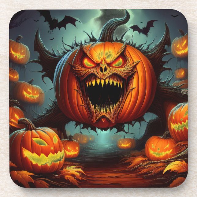 Happy Halloween Everybody Coaster (Front)