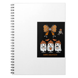 Happy Halloween – fantômes café mignons Notebook