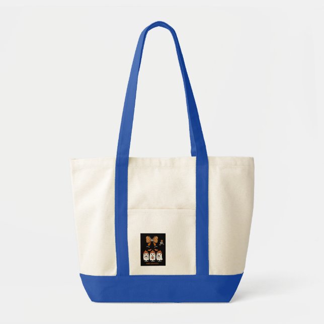 Happy Halloween – fantômes café mignons Tote Bag (Front)