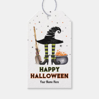 Happy Halloween Favour Tag