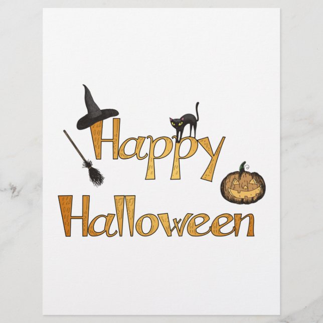 Happy Halloween Flyer (Front)