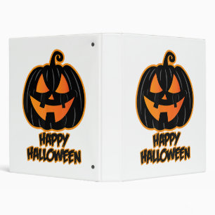 Happy Halloween for Men and Women - Pumpkin Hallow Binder