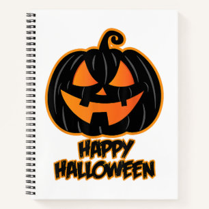 Happy Halloween for Men and Women - Pumpkin Hallow Notebook