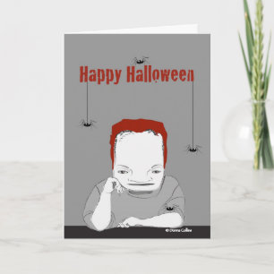 Happy Halloween  Frankenstein  Card