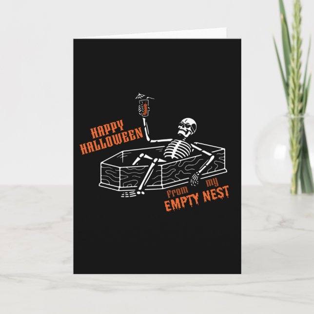 Happy Halloween From My Empty Nest Card (Front)