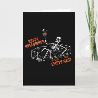 Happy Halloween From My Empty Nest Card