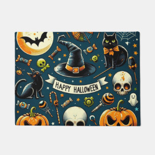Happy Halloween Fun & Spooky Doormat