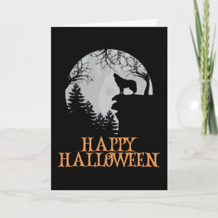 Happy Halloween Funny Creepy Character Card