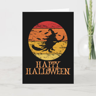 Happy Halloween Funny Creepy Character Card