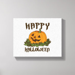 Happy Halloween Funny Halloween Costume Canvas Print
