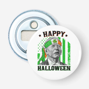 Happy Halloween Funny Joe Biden St Patricks Day Fl Bottle Opener