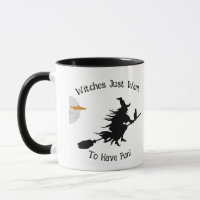 Happy Halloween Funny Sayings Witches Brooms Cats 
