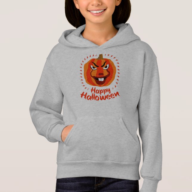 🎃 Happy Halloween – Funny, Scary & Cute Pumpkin (Front)