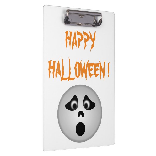 "HAPPY HALLOWEEN" GHOST CLIPBOARD (Right)