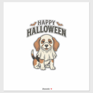 Happy Halloween Ghost Dog Vintage Engraving Shirt_