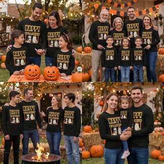 Happy Halloween Ghost Duo Long Sleeve Shirt