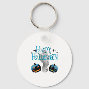 Happy Halloween Ghost -Halloween Costume Pumkin Keychain