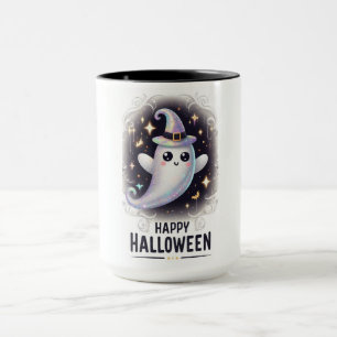 Happy Halloween Ghost Mug
