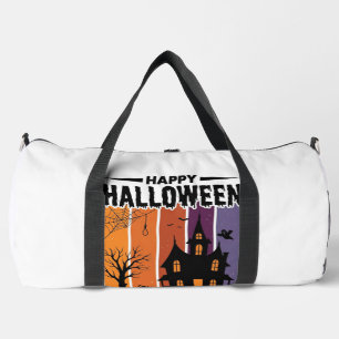 Happy Halloween Ghost Party Haunted House Shirt De Duffle Bag