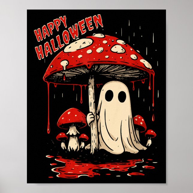 Happy Halloween Ghost  Poster (Front)