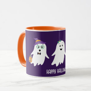Happy Halloween Ghosts Trick Or Treat Mug