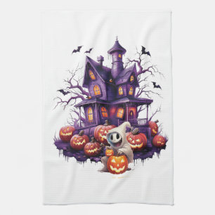 Happy Halloween Ghoul Kitchen Towel