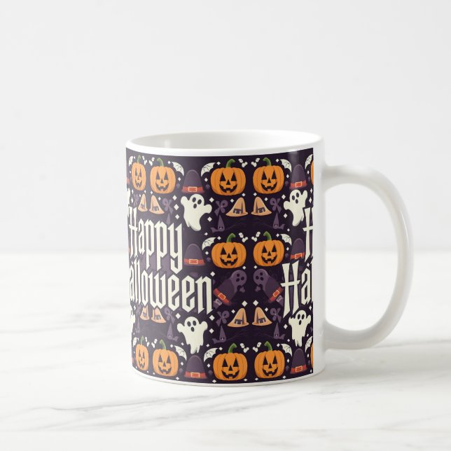 Happy Halloween Gift Coffee Mug (Right)