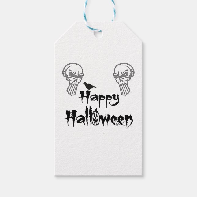 happy halloween                         gift tags (Front)