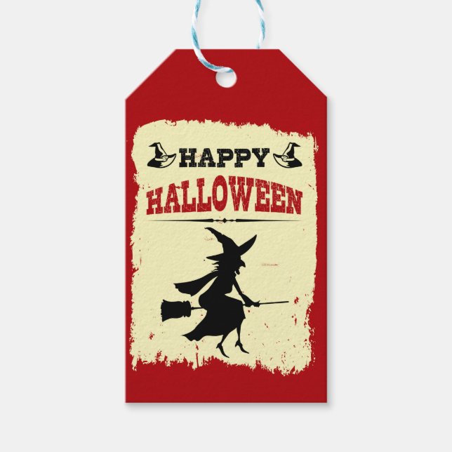 Happy Halloween Gift Tags (Front)