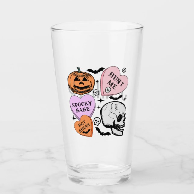 Happy Halloween Glass (Front)