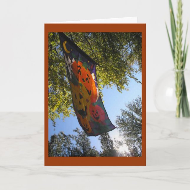 Happy Halloween Greeting Card (Front)