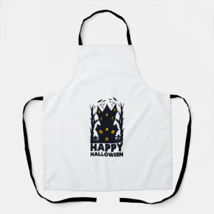 Happy Halloween Halloween Happy Halloween Apron