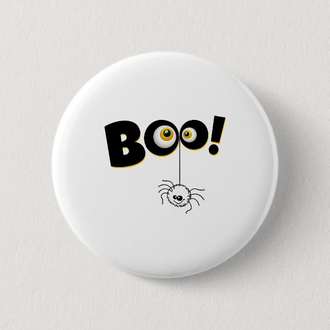 happy Halloween, Halloween party, funny Halloween  2 Inch Round Button (Front)