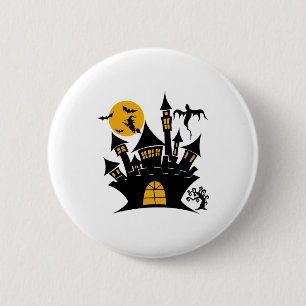 happy Halloween, Halloween party, funny Halloween  2 Inch Round Button