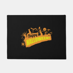 happy Halloween, Halloween party, funny Halloween  Doormat