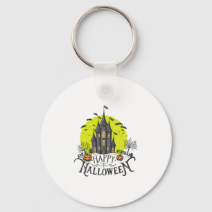 happy Halloween, Halloween party, funny Halloween  Keychain