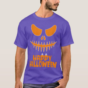 Happy Halloween Halloween Scary Ghost Pumpkin T-sh T-Shirt