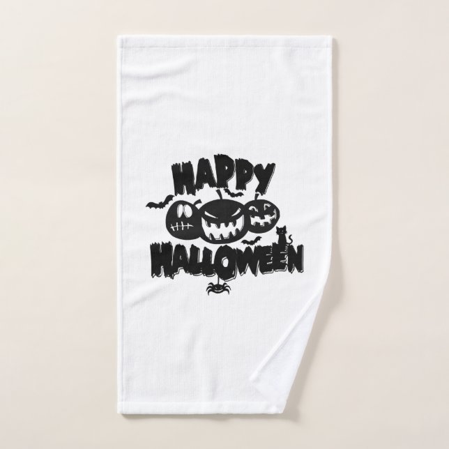 Happy Halloween Hand Towel (Hand Towel)