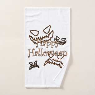 happy Halloween Hand Towel