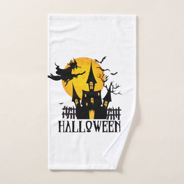 Happy Halloween Hand Towel (Hand Towel)