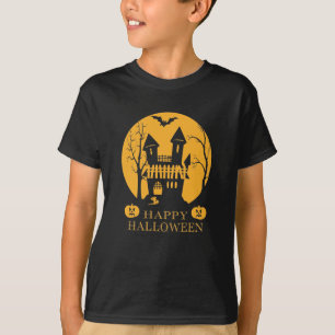 Happy Halloween Haunted House  T-Shirt