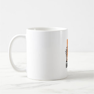Happy Halloween Haunted House Vintage Graphic_1 Coffee Mug