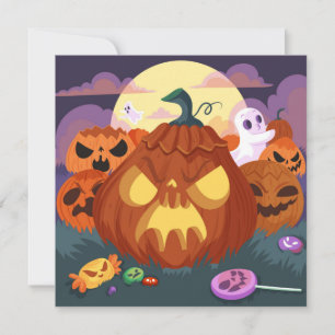 Happy Halloween Holiday Card