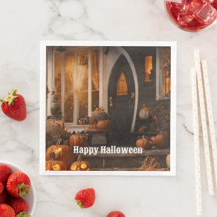 Happy Halloween Home Collection Napkin