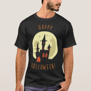 Happy Halloween Horror House T-Shirt