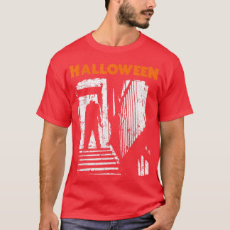 Happy Halloween Horror Movie Scary Spooky Graphic  T-Shirt
